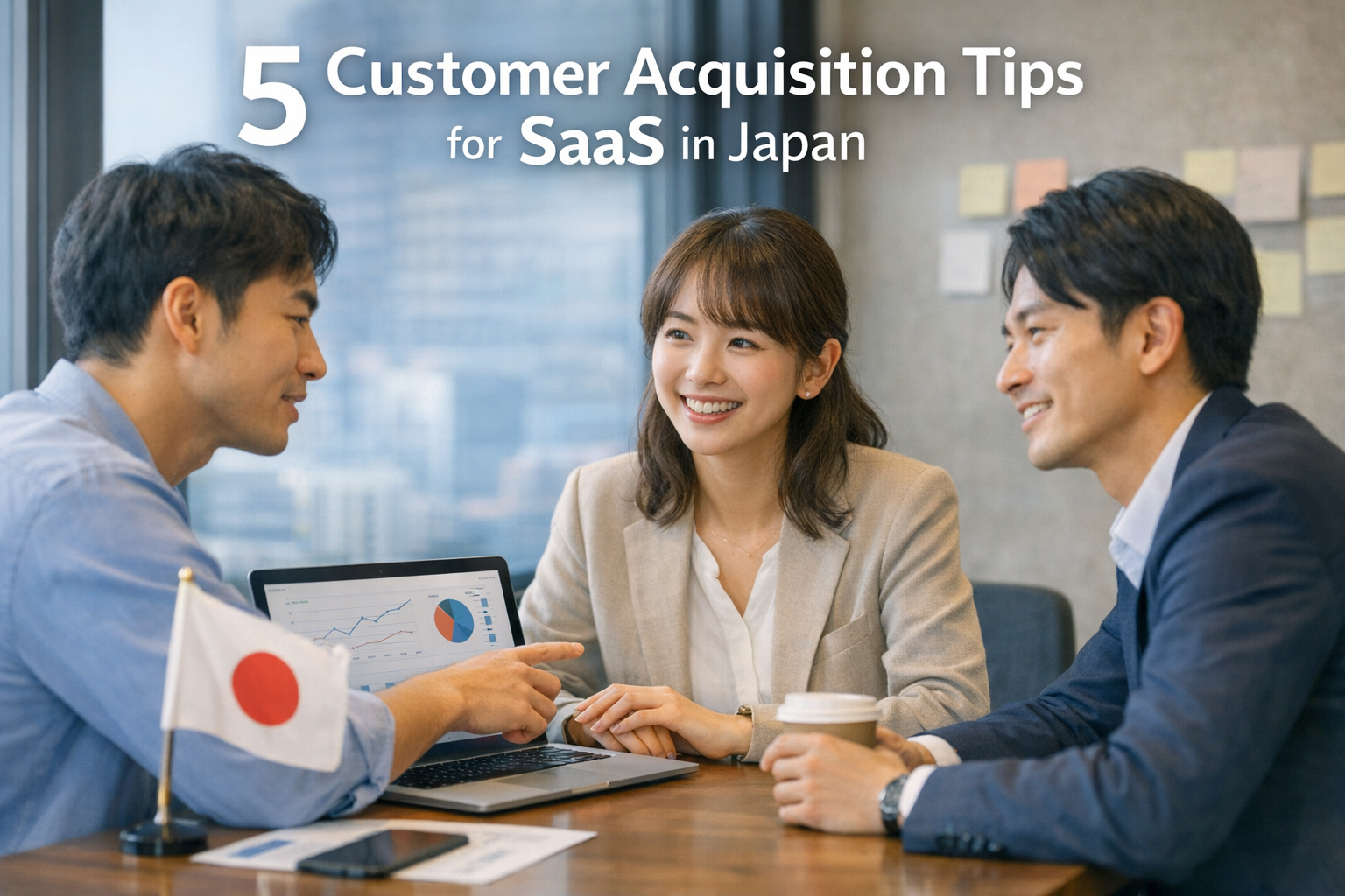 5 Customer Acquisition Tips for SaaS in Japan